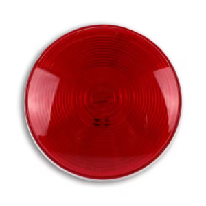 OTR 4" Round Incandescent Stop / Turn / Tail Light - Red - #PT4000R