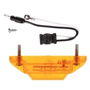 Truck-Lite 0.75" Rectangular 2-LED Marker / Clearance Light Kit – Yellow - #35001Y