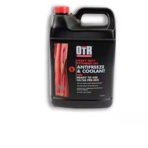 Red coolant for semi trucks, 50/50 coolant, antifreeze